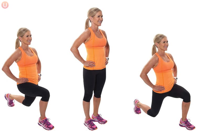 Lost fat by Lunges Workout