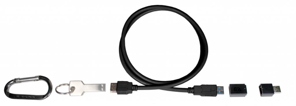 Buskill USB cable, how to keep data confidential If your device gets stolen?