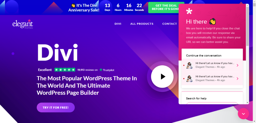 Divi wordpress theme