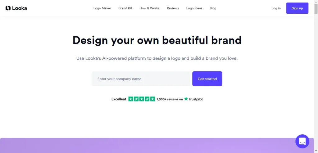 Logo maker Looka, redesign your brand