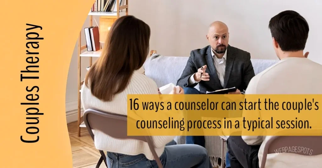 16 ways to outline a couples therapy session to help you reconnect.