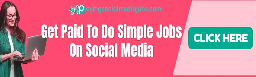 Get paid to do simple jobs on social media like Facebook, Twitter, Instagram, YouTube, etc.
