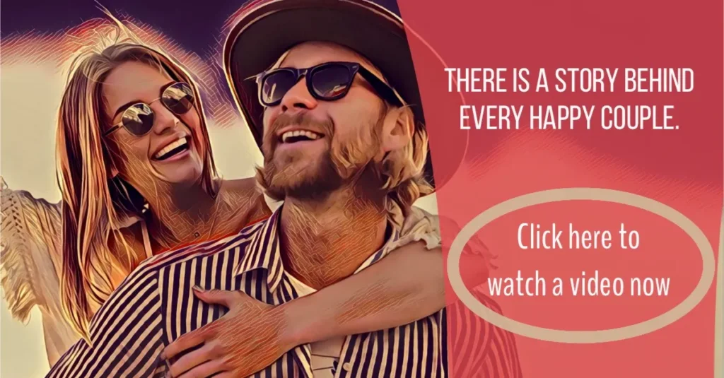 There is a story behind every happy couple. Would you like to watch a video? Click here now!