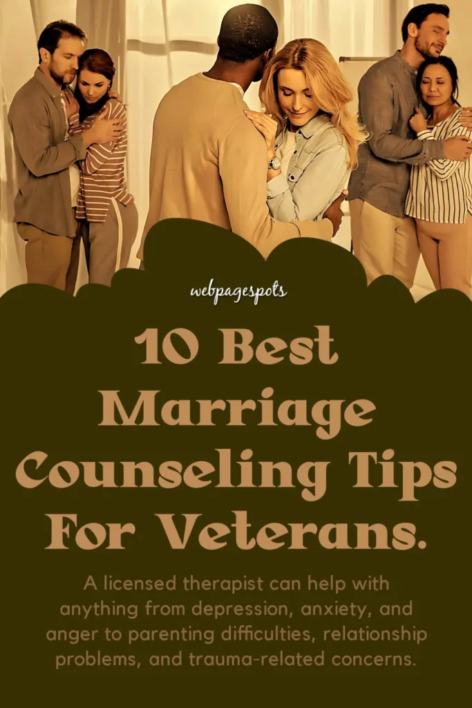Marriage counseling tips for veterans!