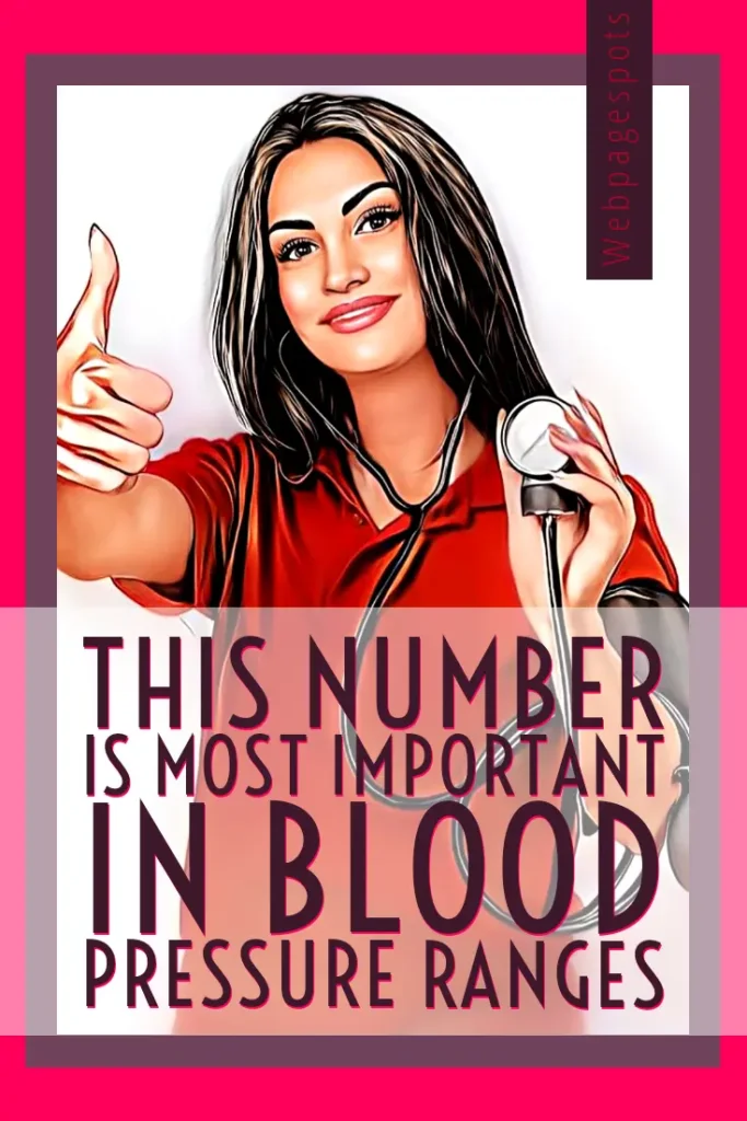This number is most important in blood pressure ranges.