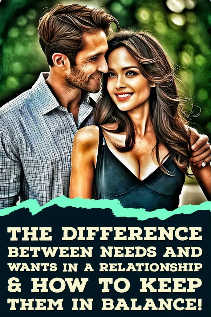The difference between needs and wants in relationships!