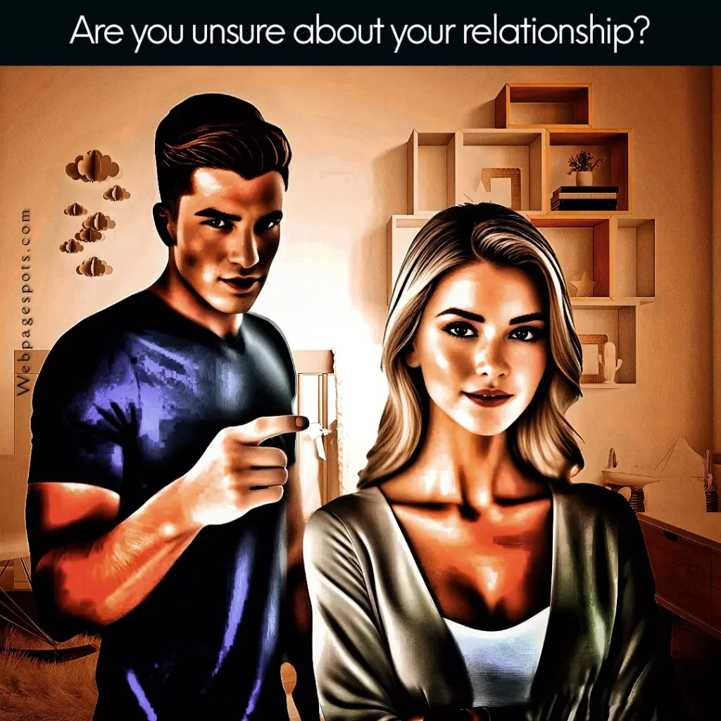 Is this the one - 11 Signs You’re Unsure About Your Relationship!