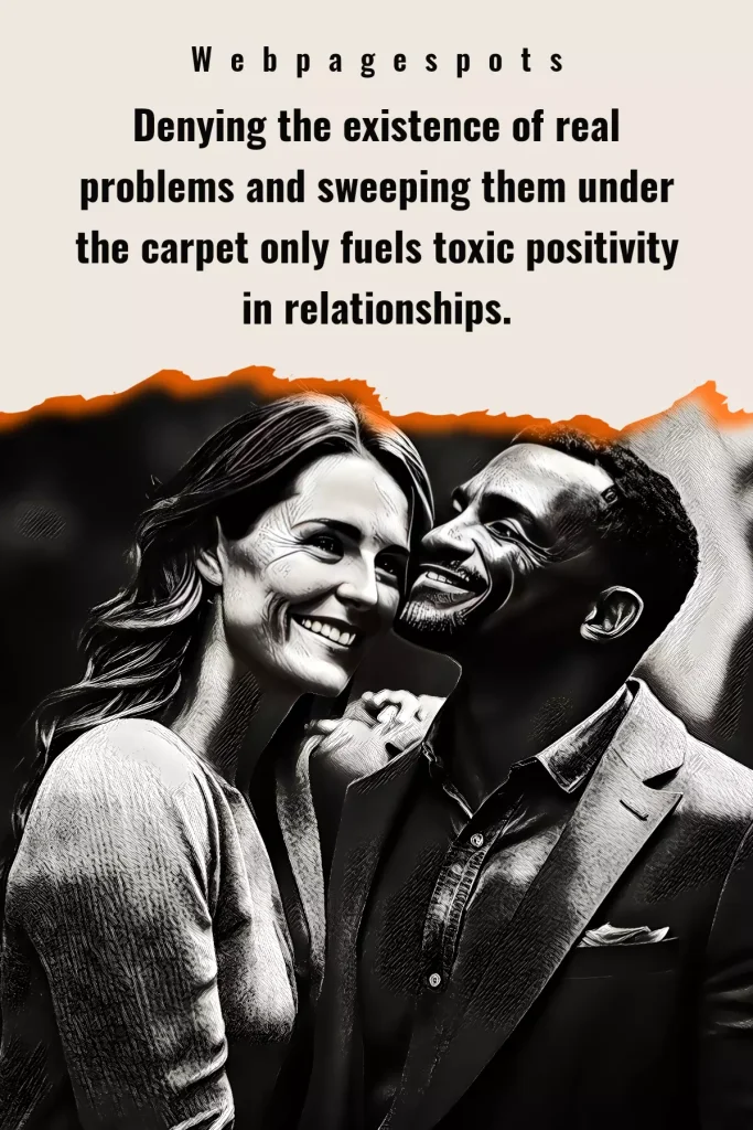 Breaking the cycle of toxic positivity through constructive dialogue in your relationship!